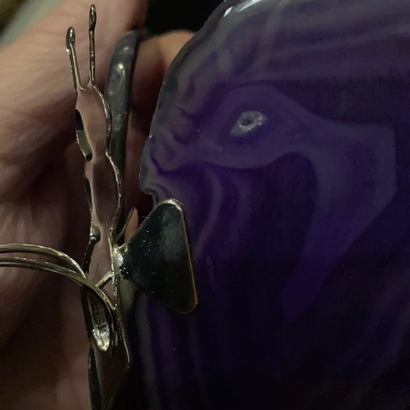 Purple Agate Butterfly - Picture 8 of 8